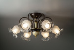 専用シャンデリア Amazon.com: Pendant Light, Strip LED Bedside Lighting, Black